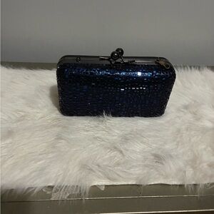 Elegant Blue Clutch Bag